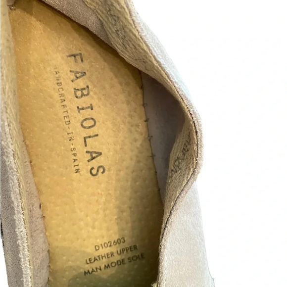 Fabiolas Suede Espadrilles Platform Shoes - Picture 9 of 9